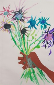 Featured artwork by Isabella, 1st grade