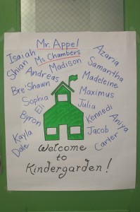 Welcome to Kindergarten!